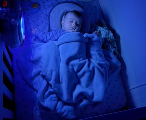 Customer photo review of Lullé Nest — Reflux Relief Pillow