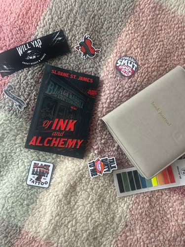 Customer photo review of probably smut book club subscription
