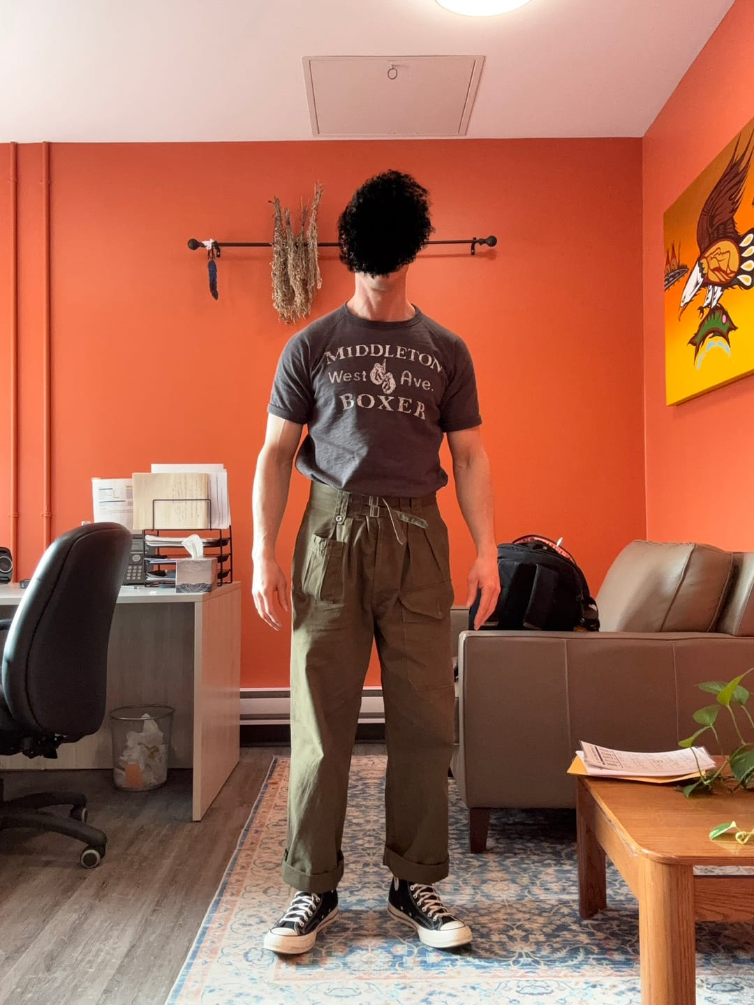 Customer photo review of 1943 British Army KD & JG Gurkha Bermuda Pants - Olive