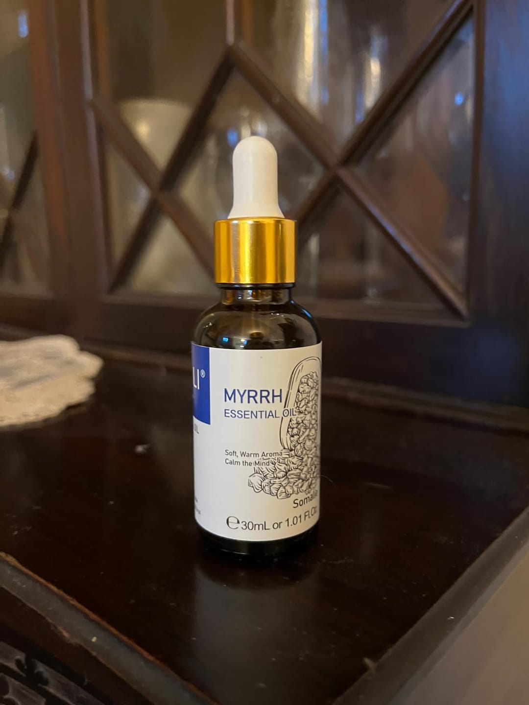 Customer photo review of Myrrh Essential Oil