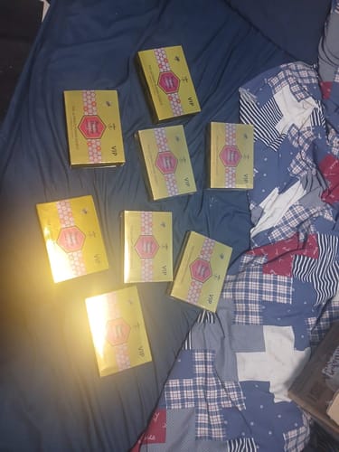 Reseña con foto de un cliente sobre Paquete de 5 Cajas de Royal Honey - 60 Sobres de Potencia Natural para Revendedores
