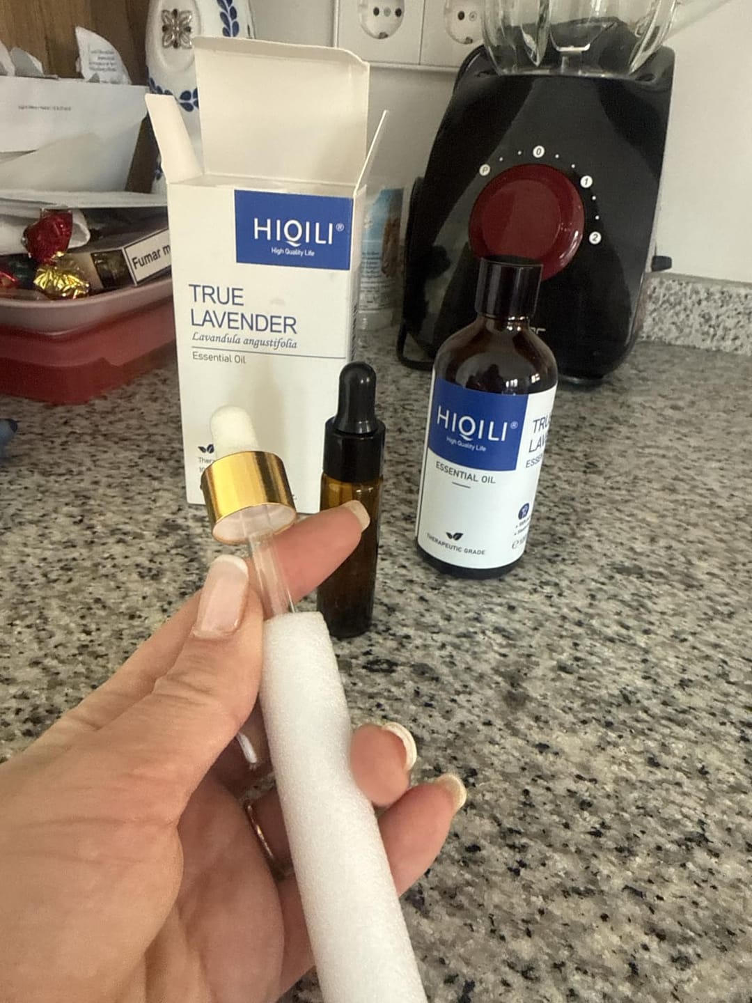 Customer photo review of Lavender Essential Oil