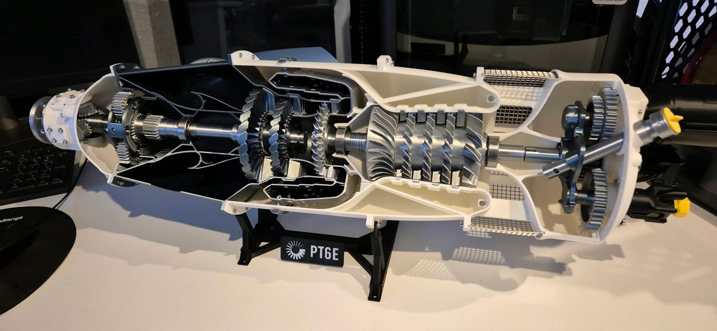 Customer photo review of PT6E Turboprop Engine - E02