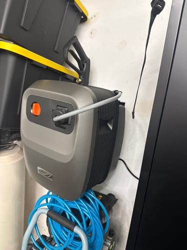 Customer photo review of Grandfalls Retractable Pressure Washer G20