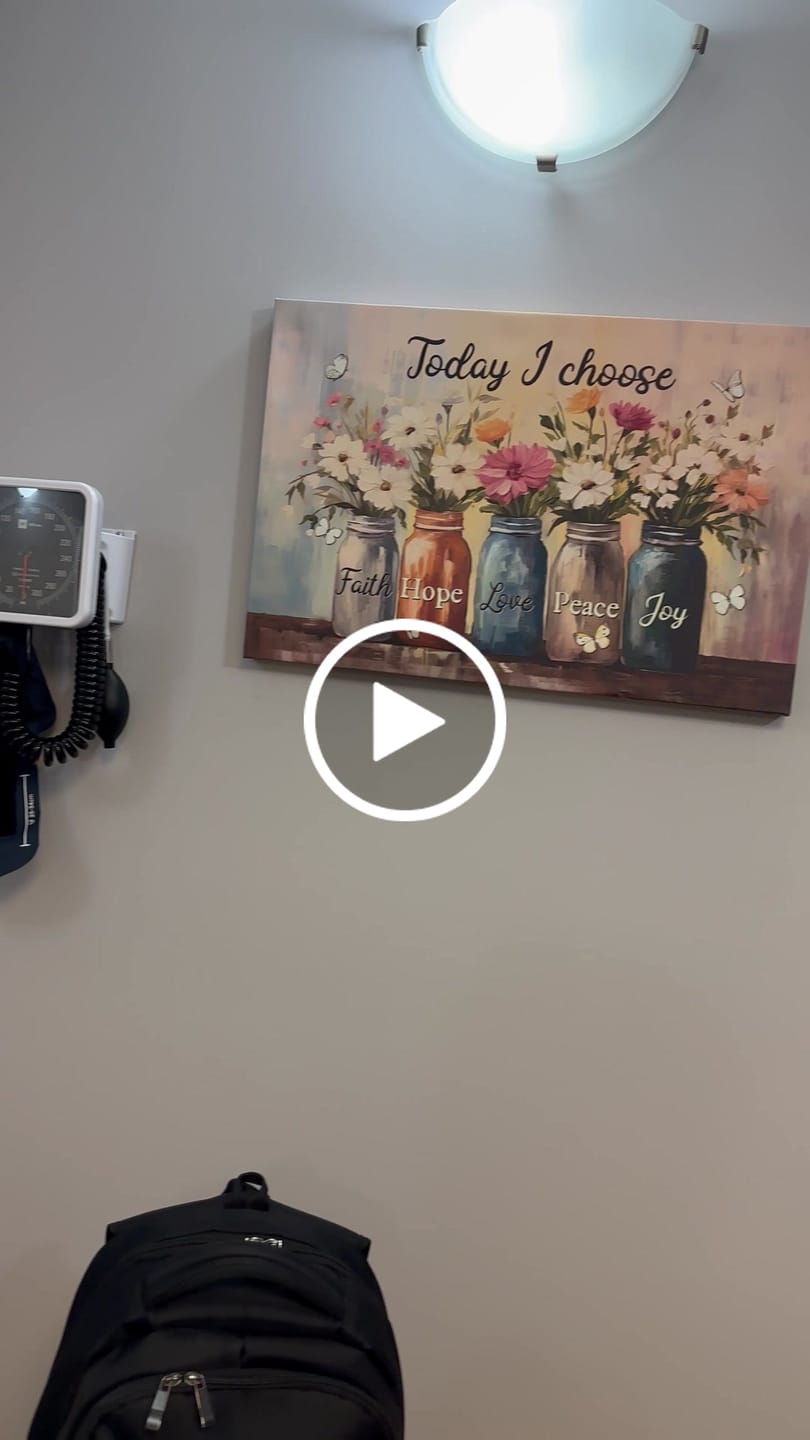 Customer video review of Today I Choose Faith Hope Love Peace Joy, Mason Jar Flowers, Wall Art Canvas