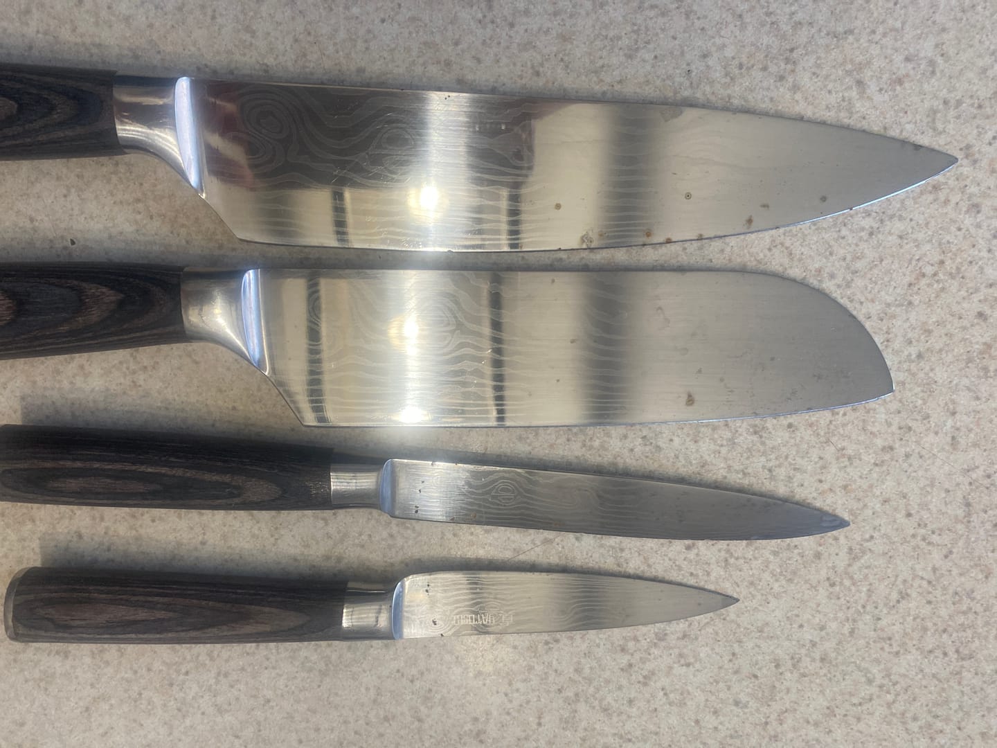Customer photo review of Classic Kitchen Knife Sets
