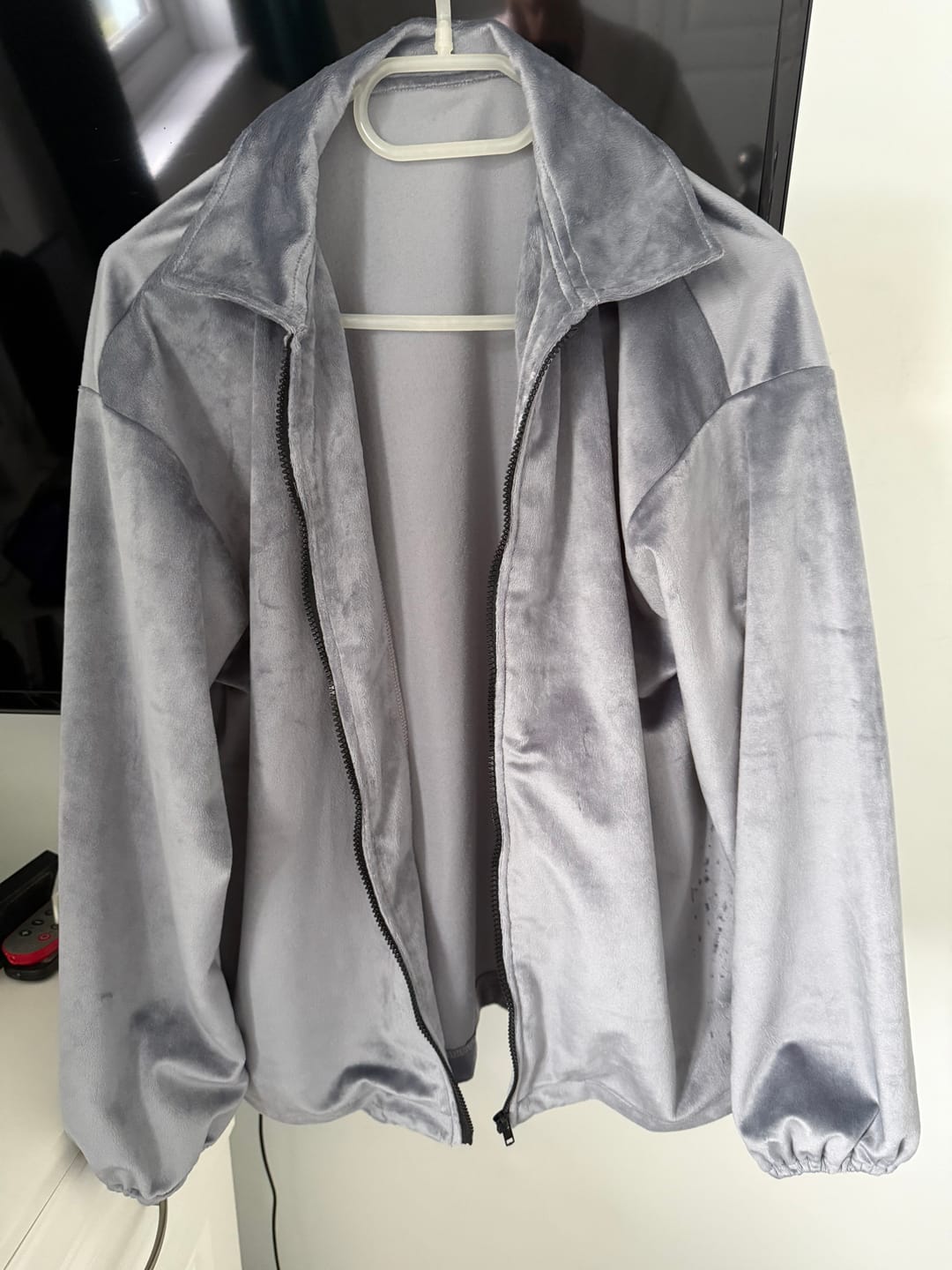 Customer photo review of Plain Microfibre Fleece Fabric