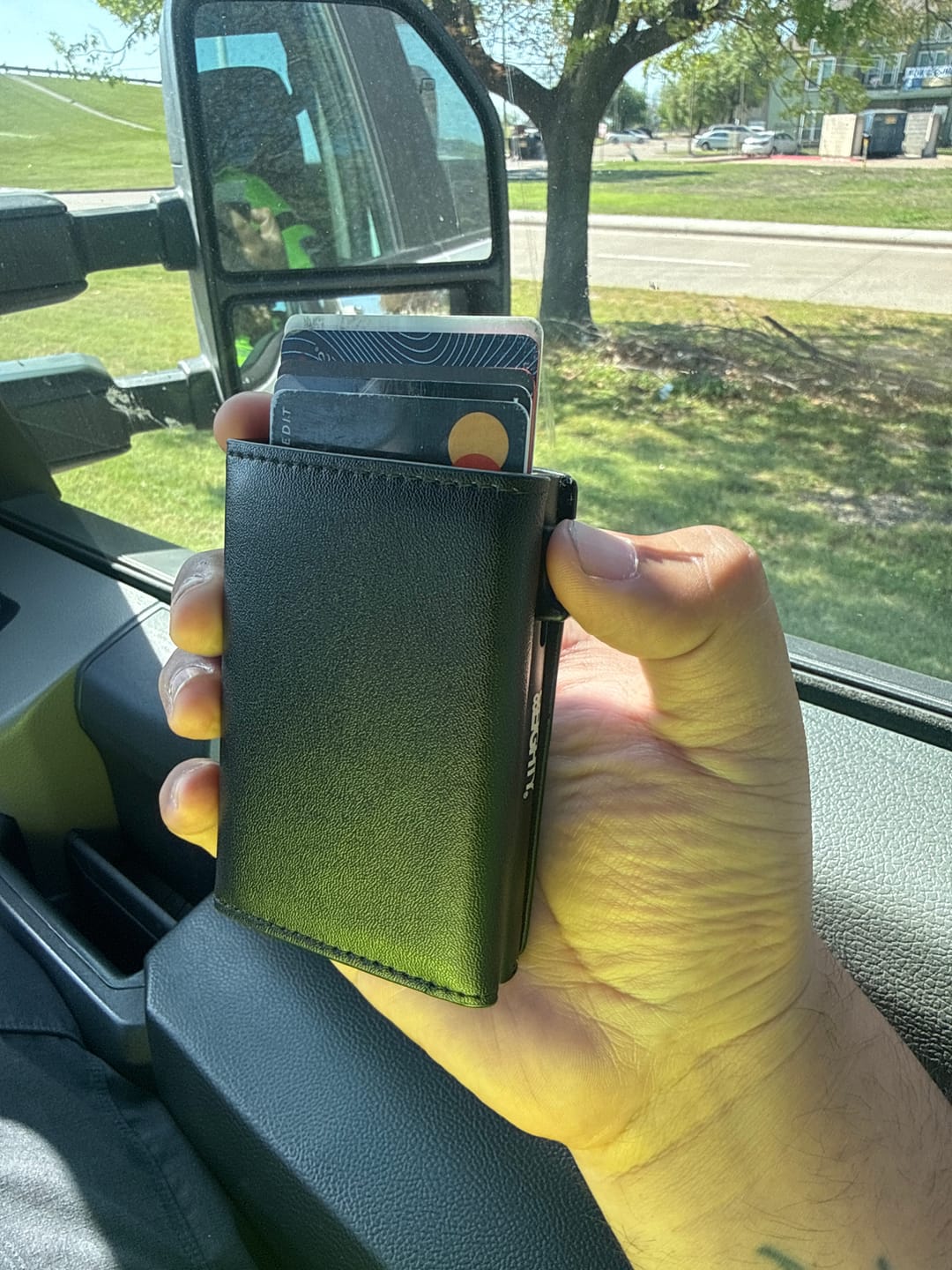 Customer photo review of 80Eighty® Onyx Wallet