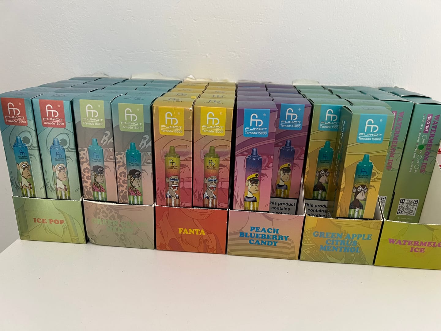 Customer photo review of RandM Tornado 15000 Disposable Vape (Box of 10)