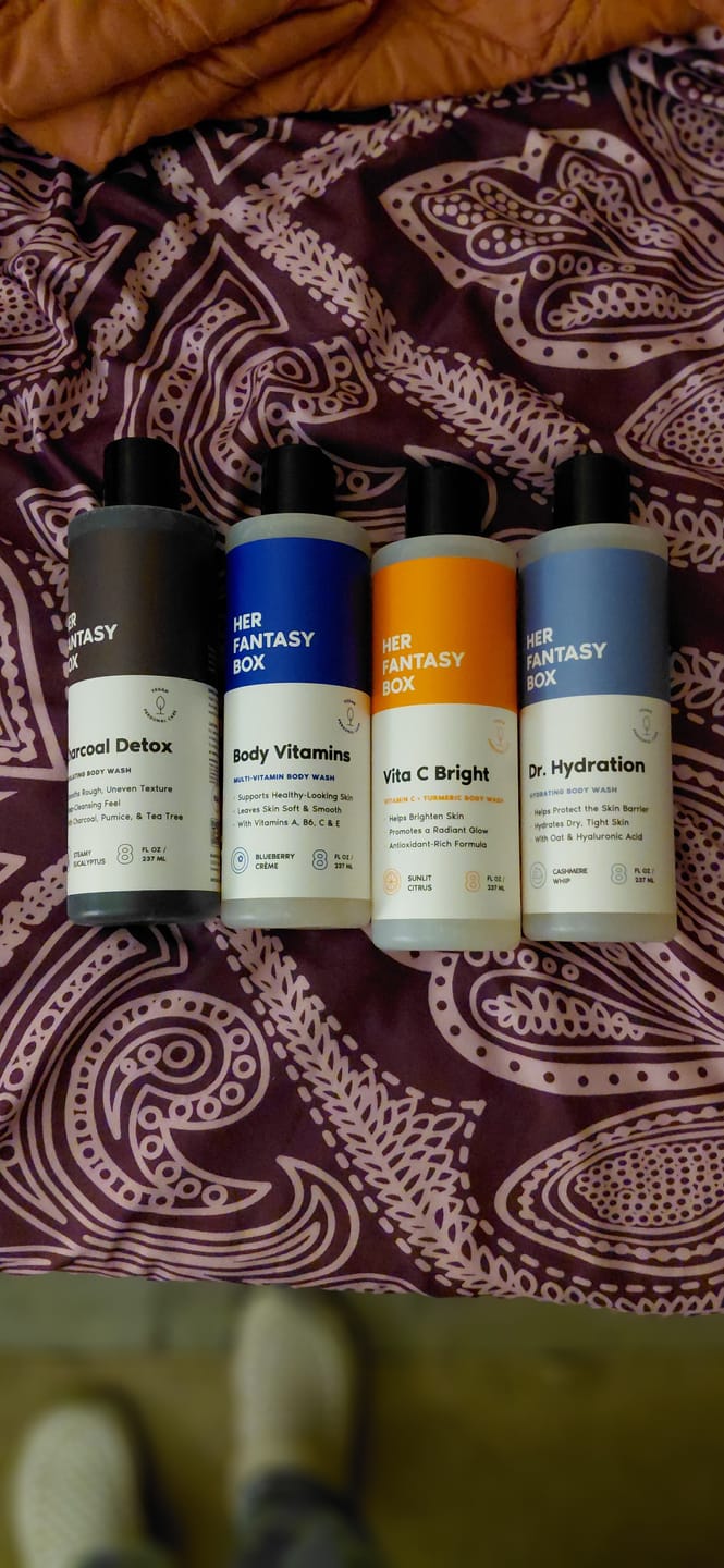 Customer photo review of Body Wash Gift Set