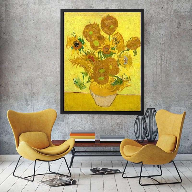 Customer photo review of Van Gogh Sunflowers