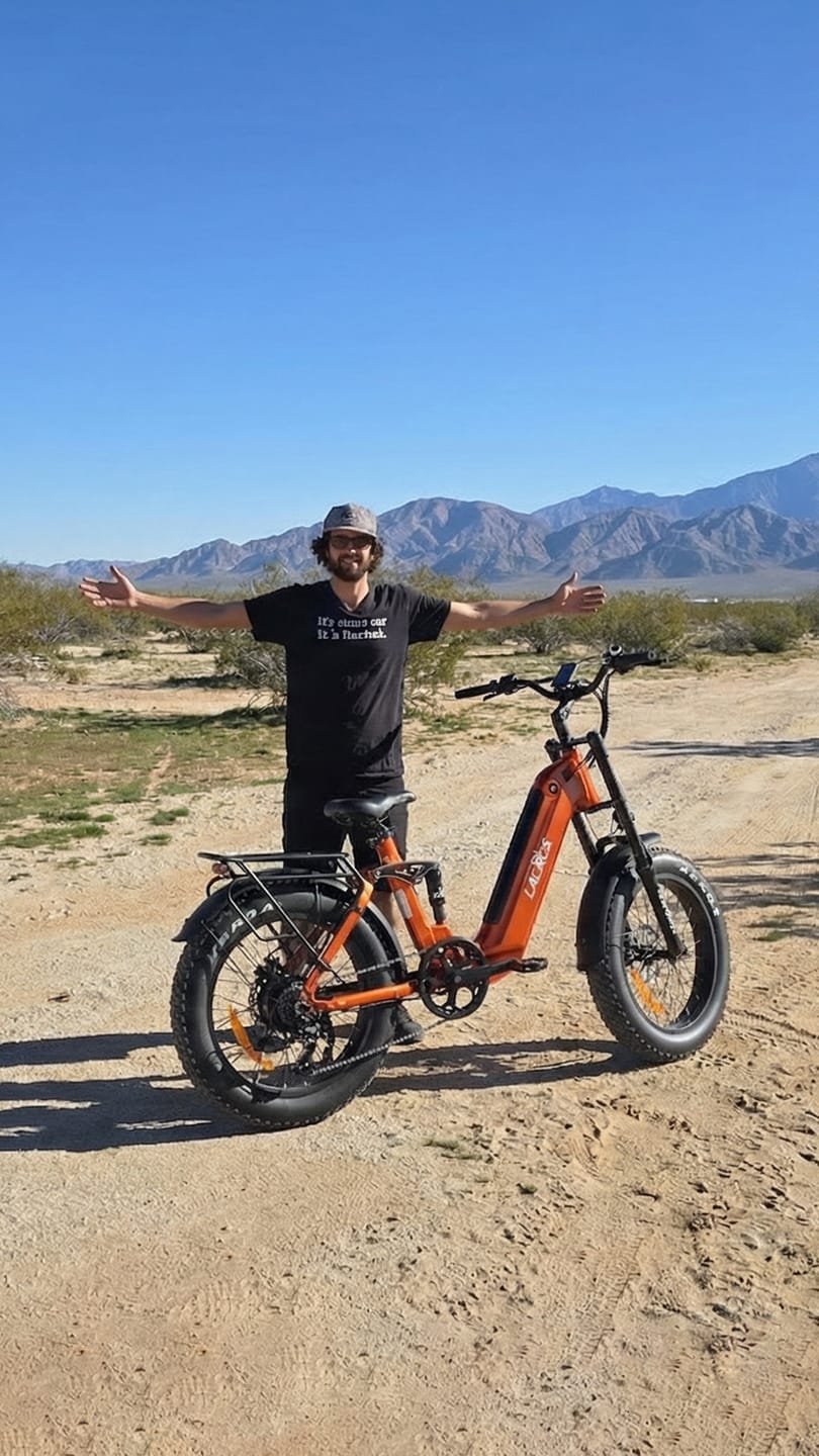 Customer photo review of Cyclone 2026 - Enhanced All Terrain Electric Bike