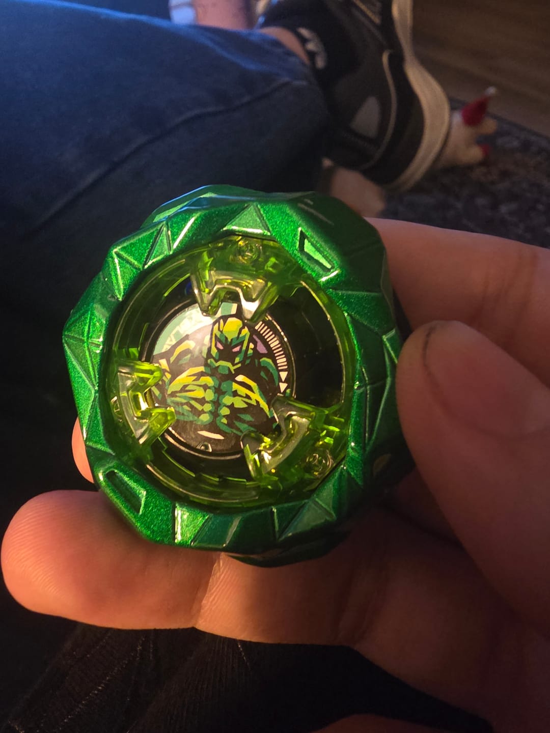 Customer photo review of Takara Tomy Beyblade X CX-11 EmperorMight DECK SET