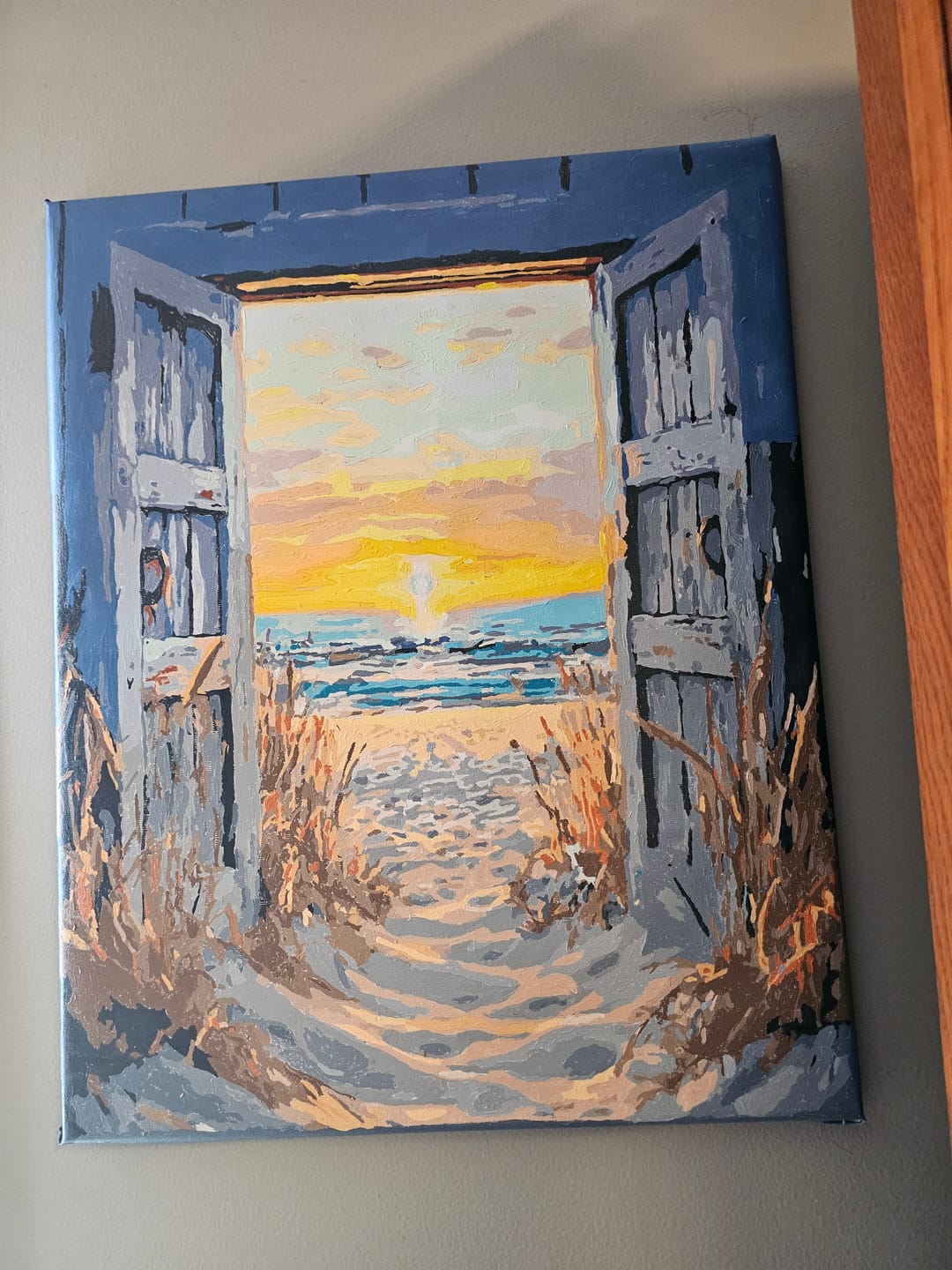 Customer photo review of Door to Sunset