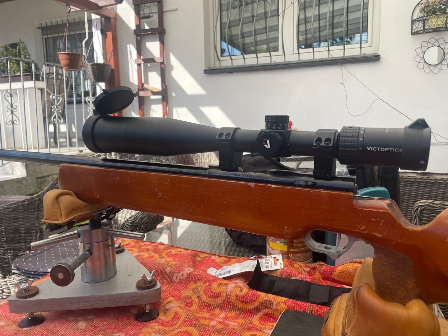 Customer photo review of Victoptics Montageringe aus Aluminium für 11mm Schiene und 30mm Tubus in verschiedenen Höhen