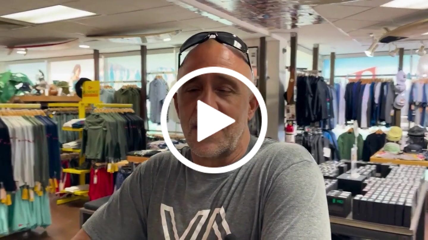 Customer video review of HawaiianSouthShore Hybrid Wet/RashGuard Ltd. (Small-XXLarge) Black