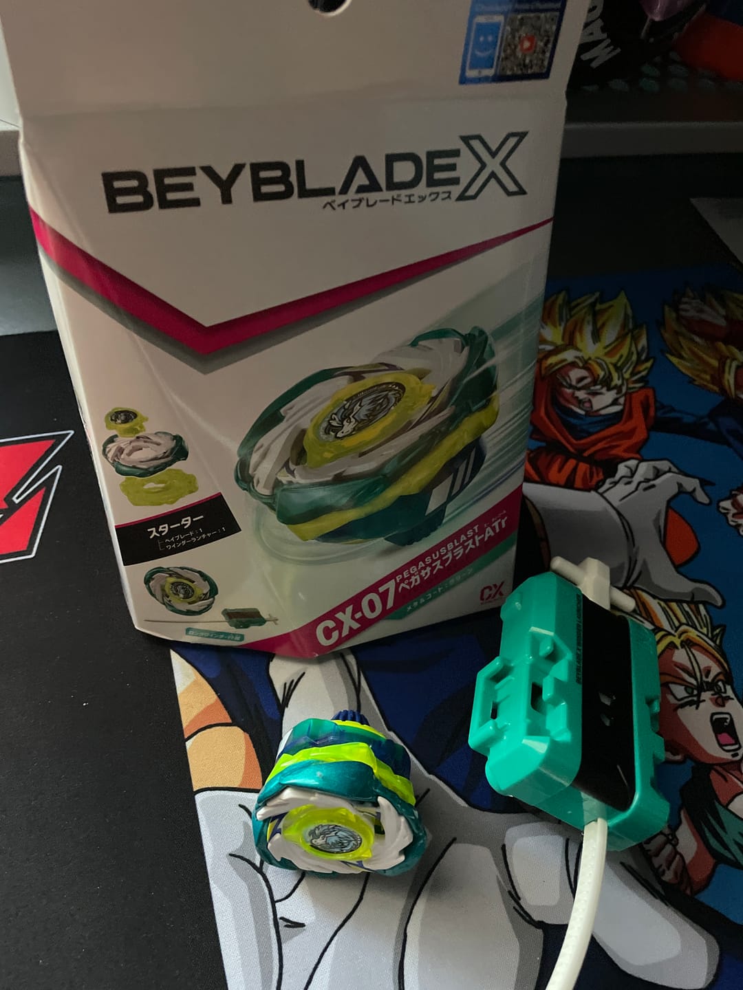 Customer photo review of Takara Tomy Beyblade X CX-07 Starter PegasusBlast ATr