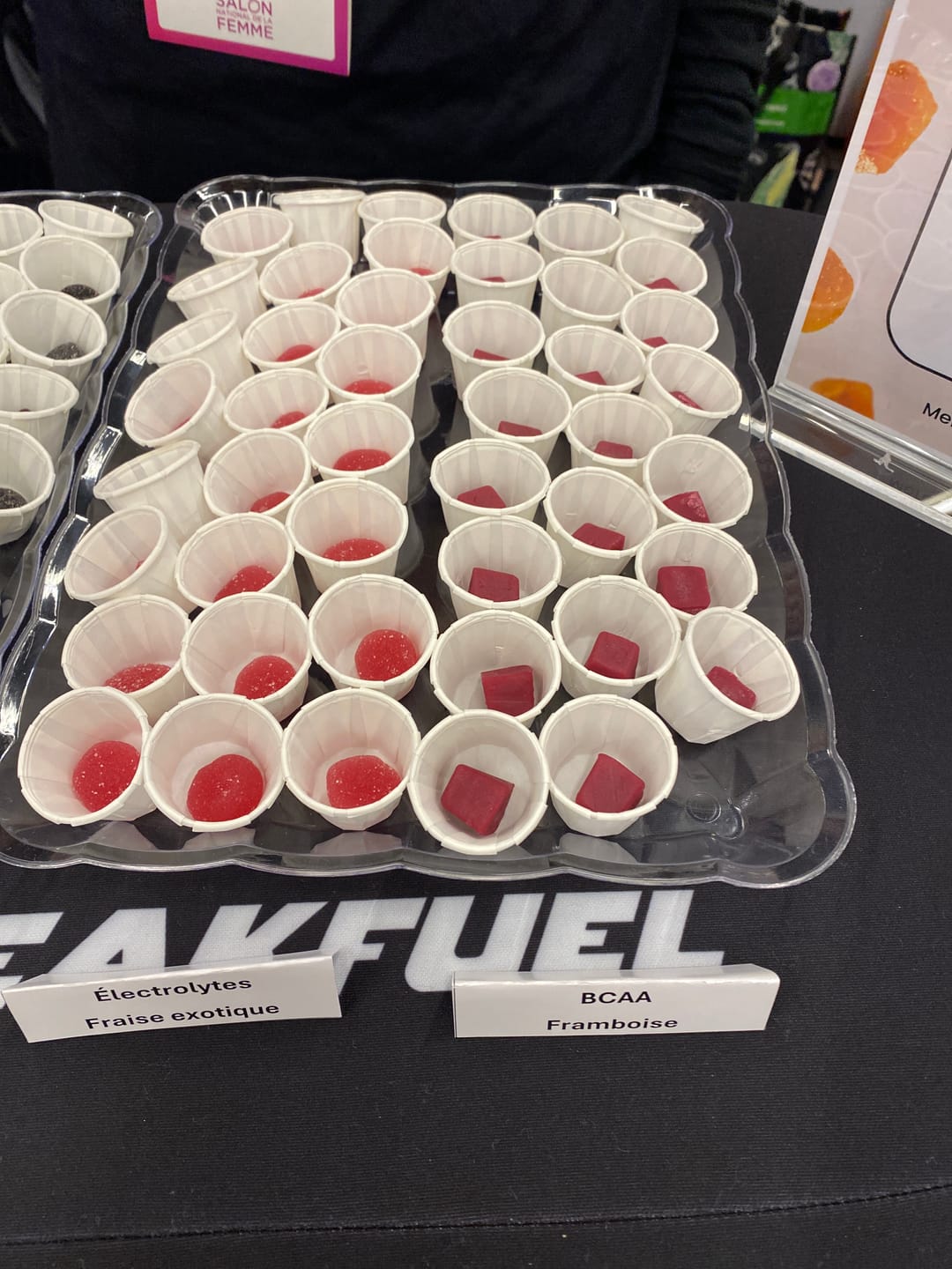 Customer photo review of Gummies aux Électrolytes - Fraise exotique