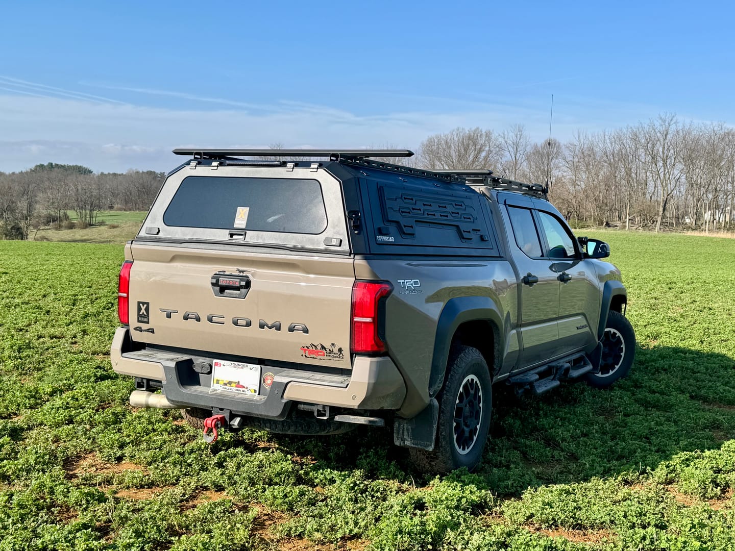 Customer photo review of OPENROAD Roof Rack Crossbars