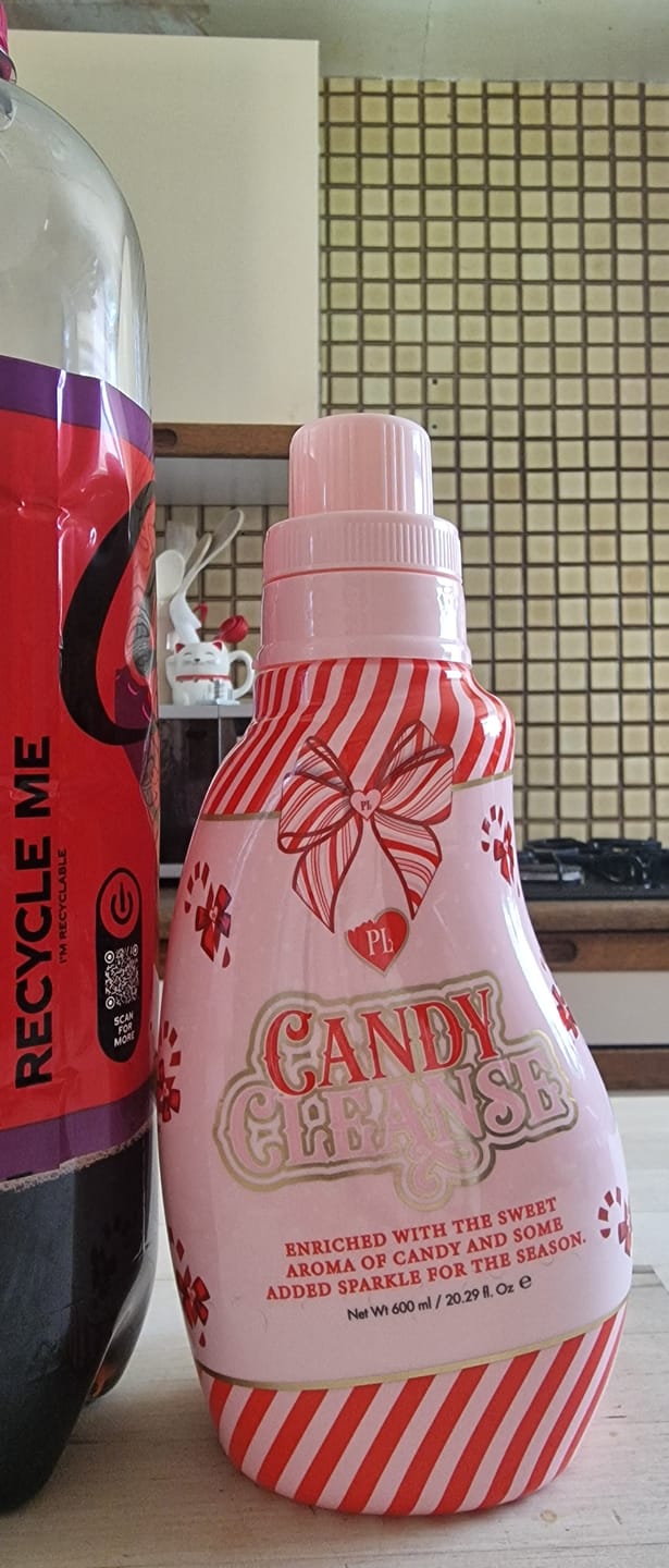 Customer photo review of P.Louise Candy Cane Cleanse Body Wash