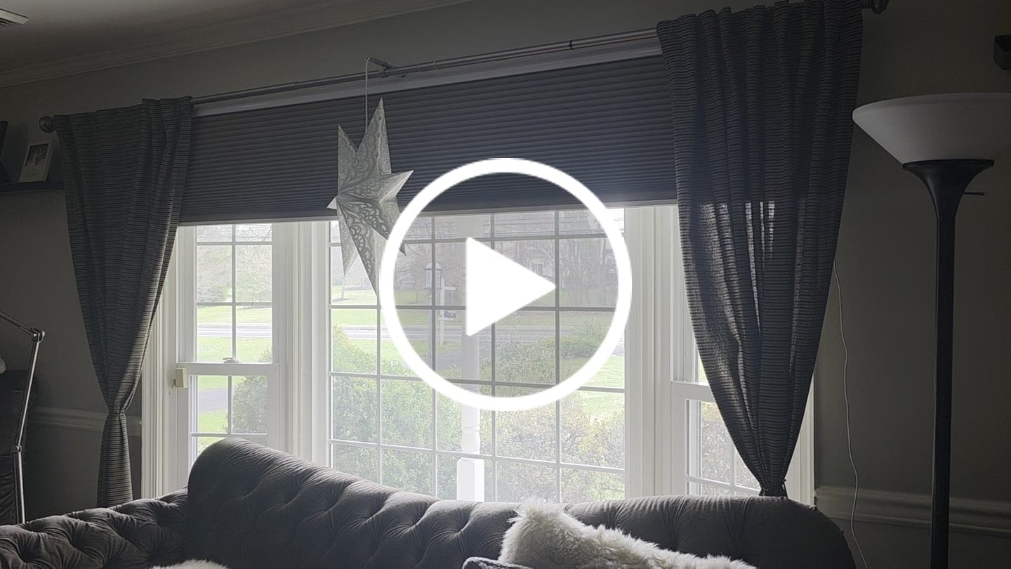 Customer video review of Bringnox Blackout Motorized Cellular Shades