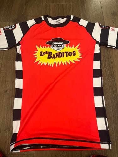 Customer photo review of Los Banditos - Jailhouse Bandits Death Match Rashguard