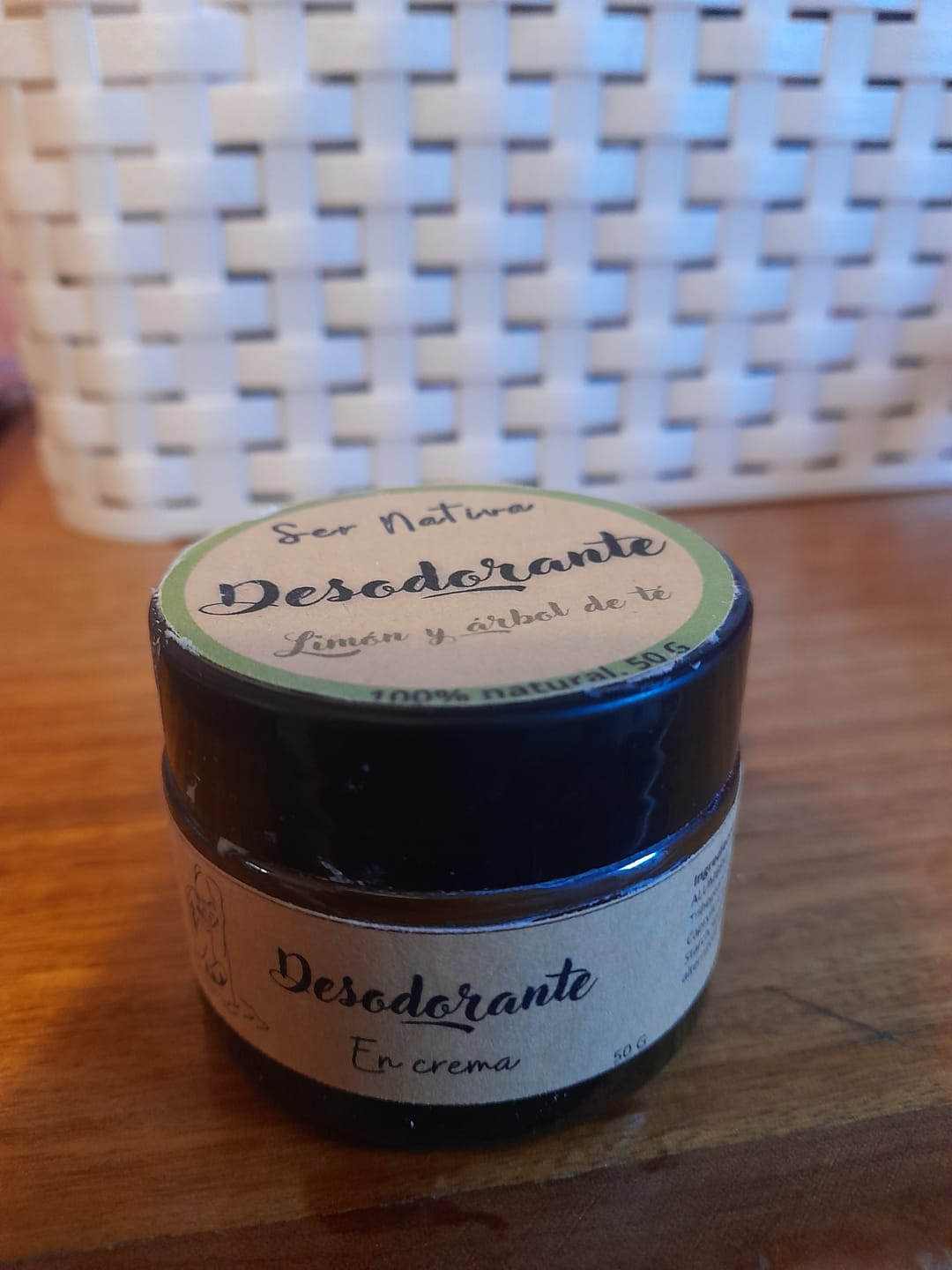 Customer photo review of Desodorante Natural en crema