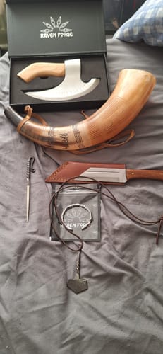 Customer photo review of Mystery Viking Box