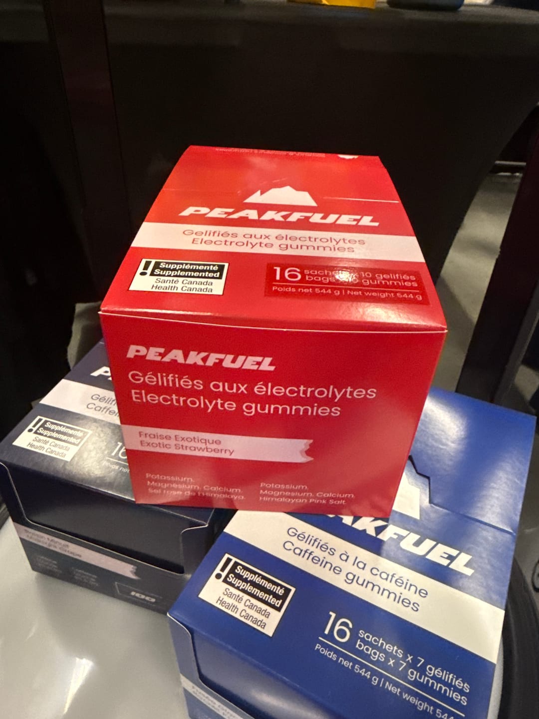 Customer photo review of Gummies aux Électrolytes - Fraise exotique