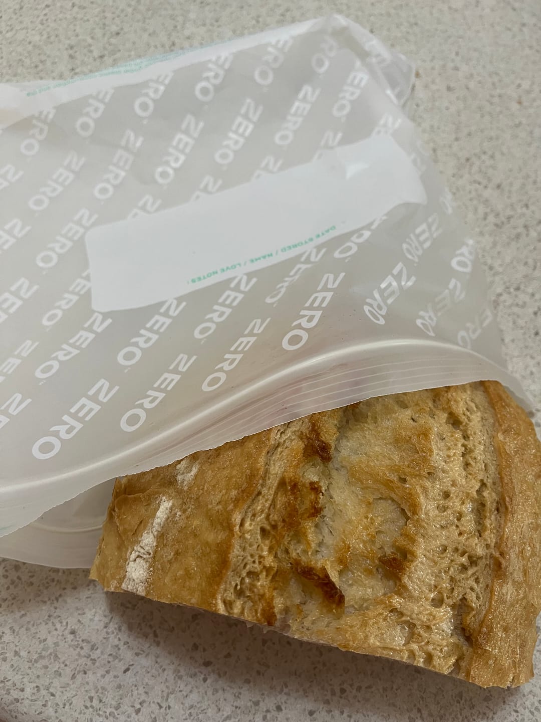 Customer photo review of Resealable Food Storage Bags