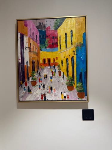 Customer review photo for Colorful Painting #CA014