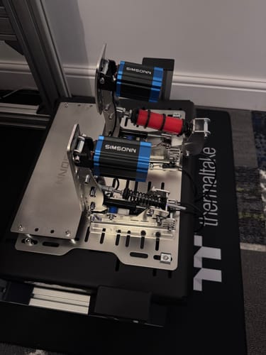 Customer photo review of Simsonn Plus X Racing Simulation Pedal with Haptic Reactor Optional