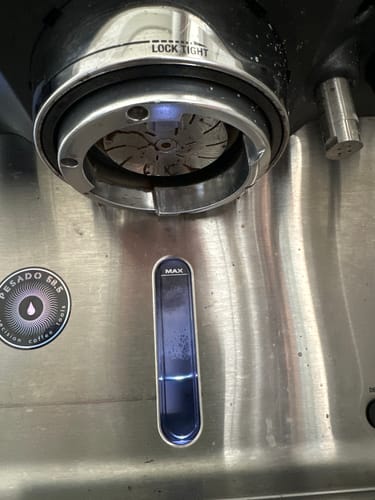 Customer photo review of High Diffusion Espresso Shower Screen - Breville