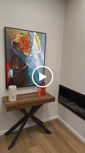 Customer review photo for Colorful Painting #CA023