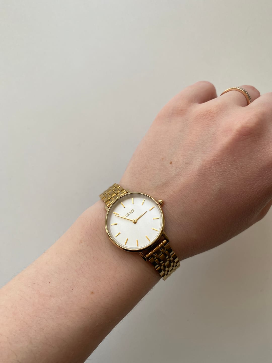 Customer photo review of Ruby Petite Gold White