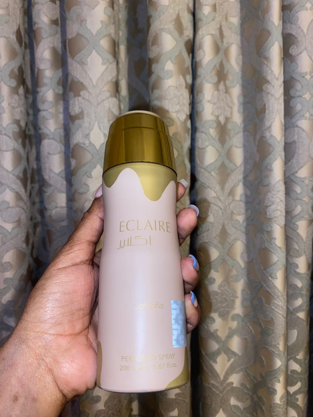 Customer photo review of Eclaire lattafa Bodyspray 200ml
