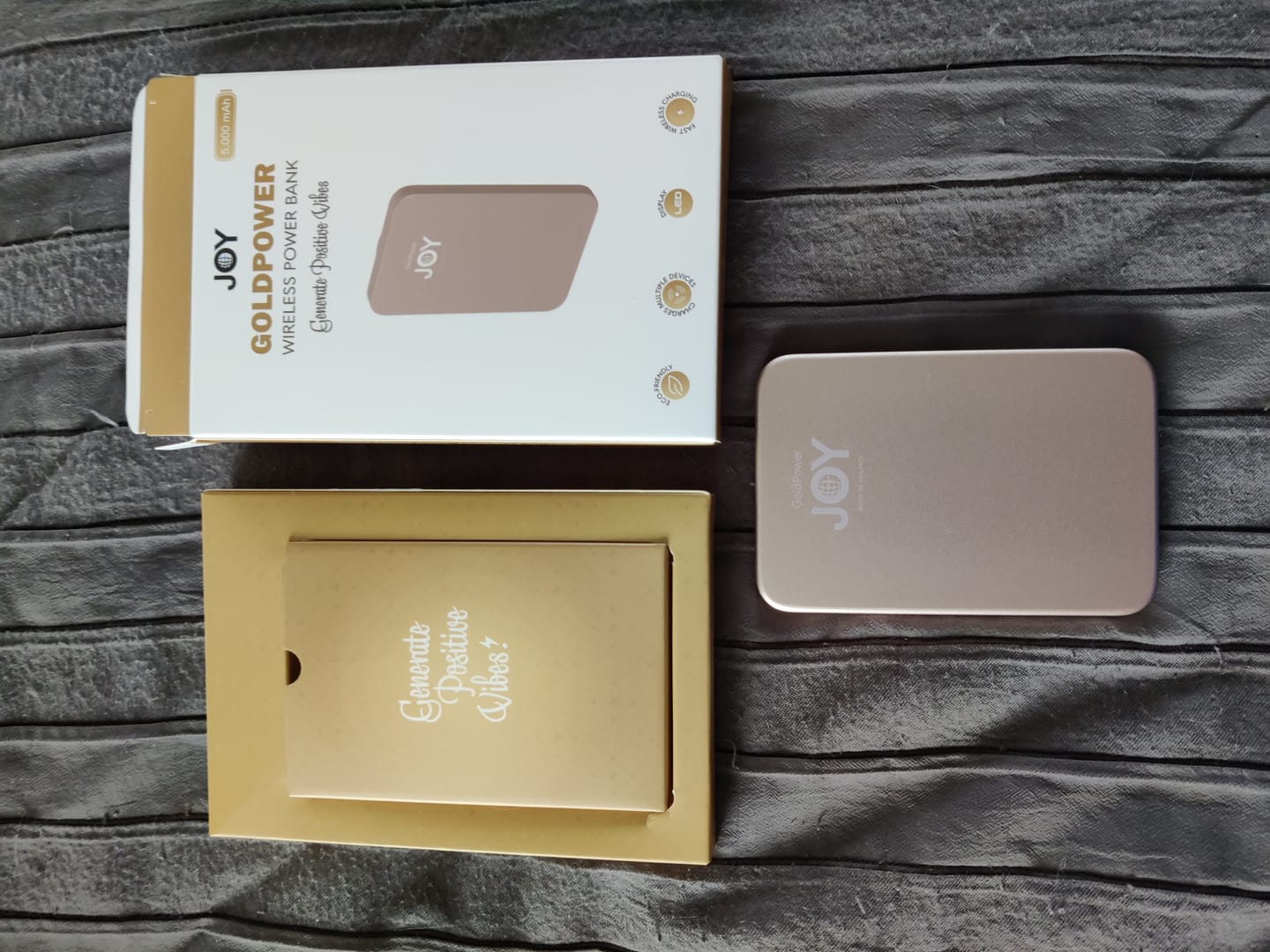 Customer photo review of GoldPower® - Uutuus varavirtalähde