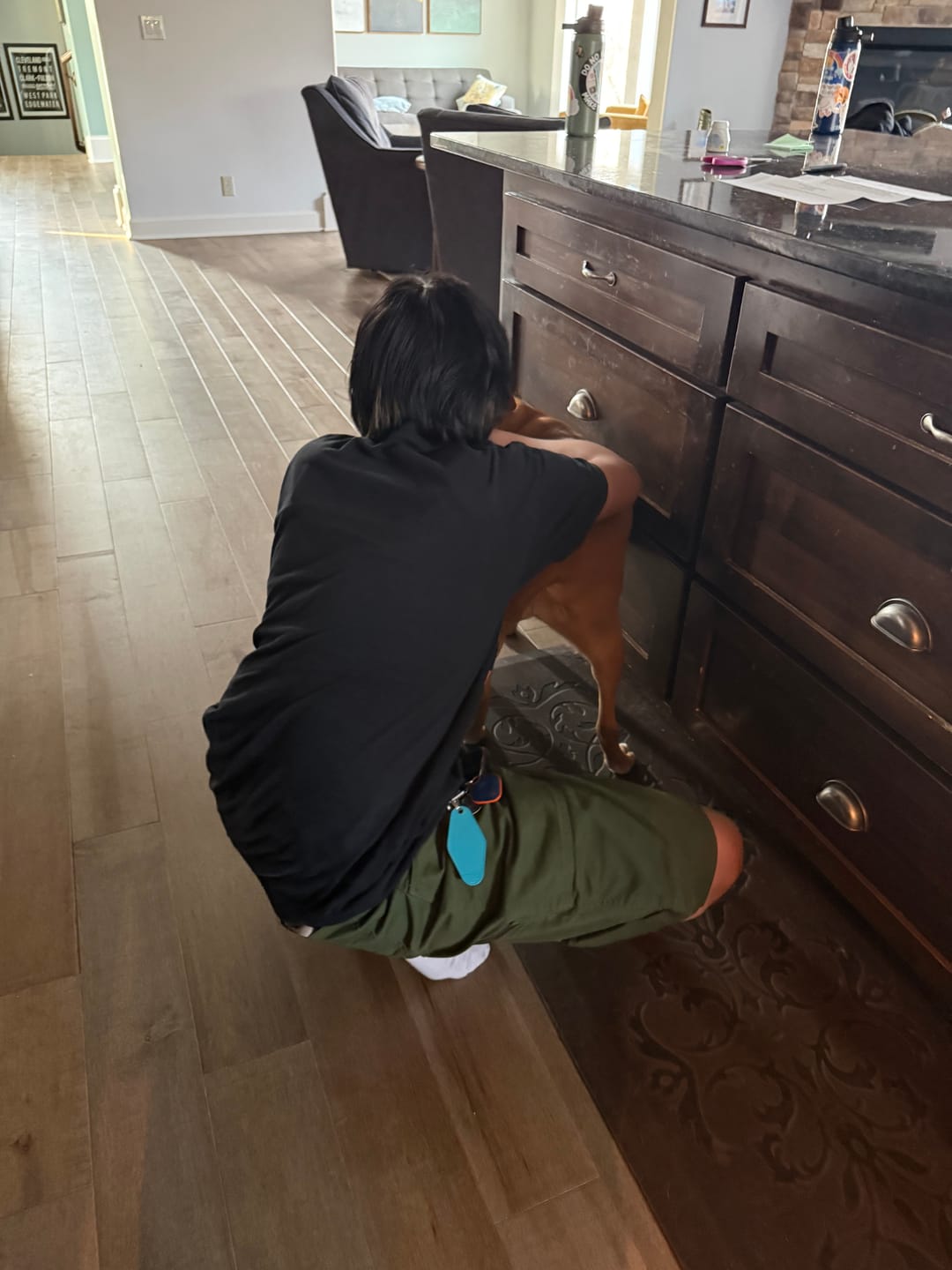 Customer photo review of Long Shorts -  Hunter