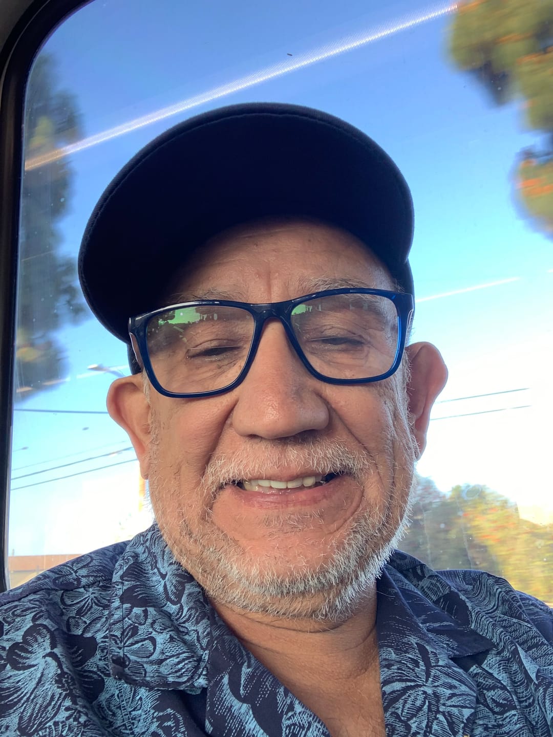 Customer photo review of Personalized Hawaiian Shirt- This Grandpa Belongs To Doodle