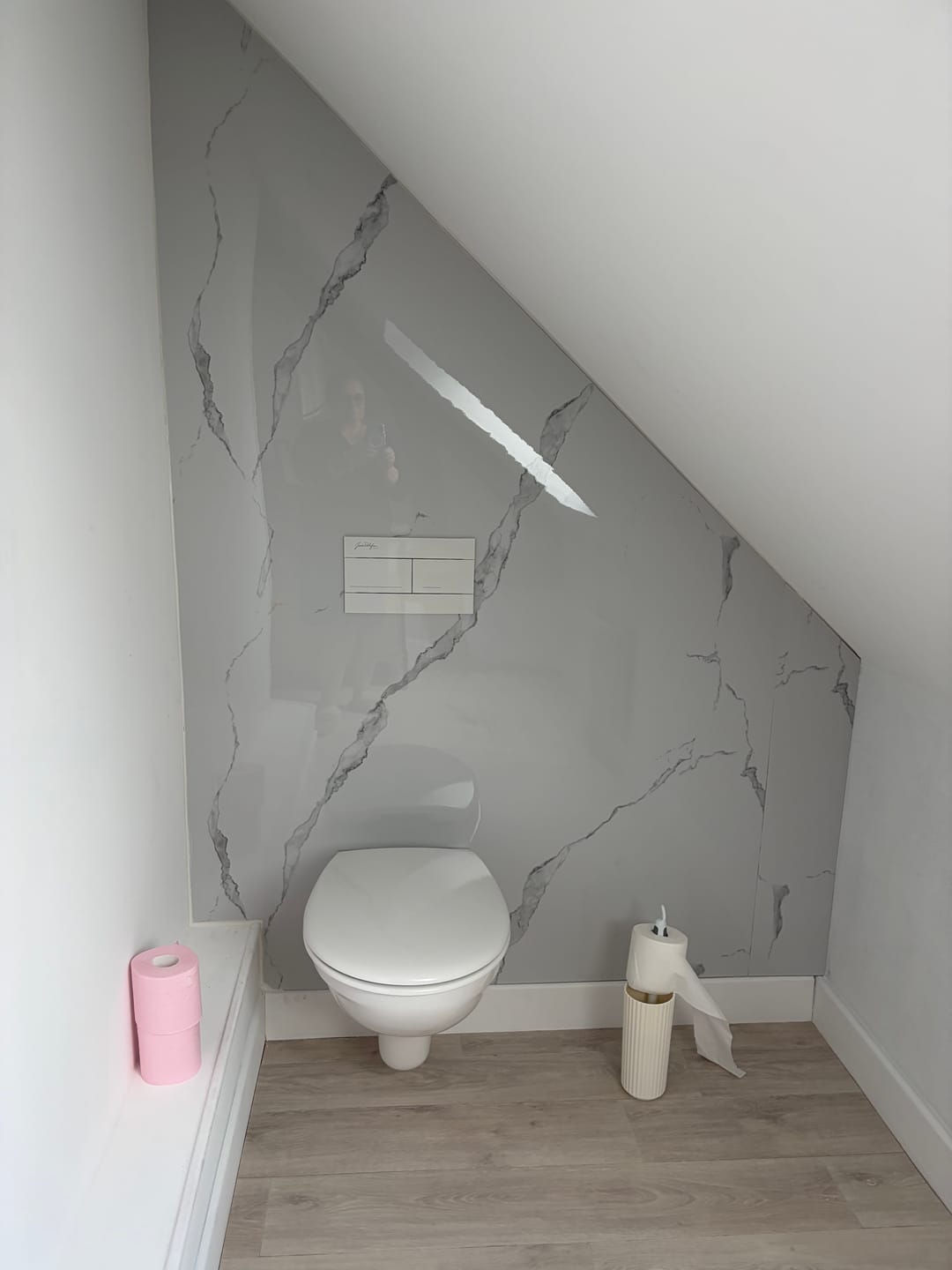 Customer photo review of Baguette Depart/Finition aluminium pour /PVC/SPC/Feuille de pierre