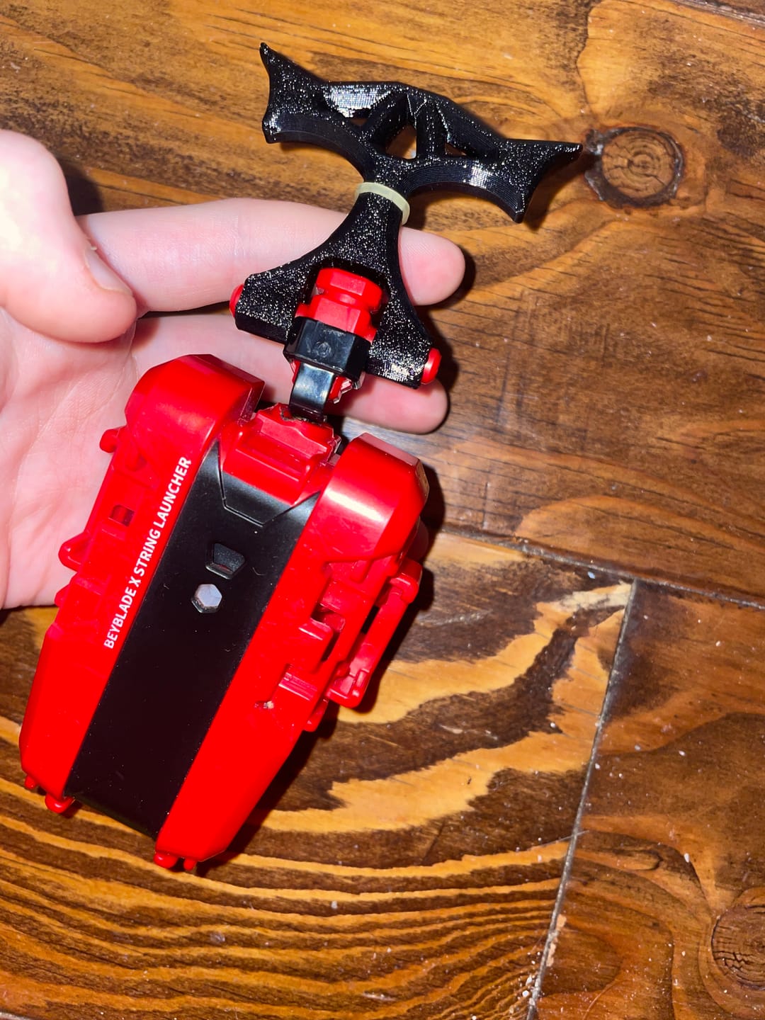 Customer photo review of String Launcher Dragon Grip for Beyblade X