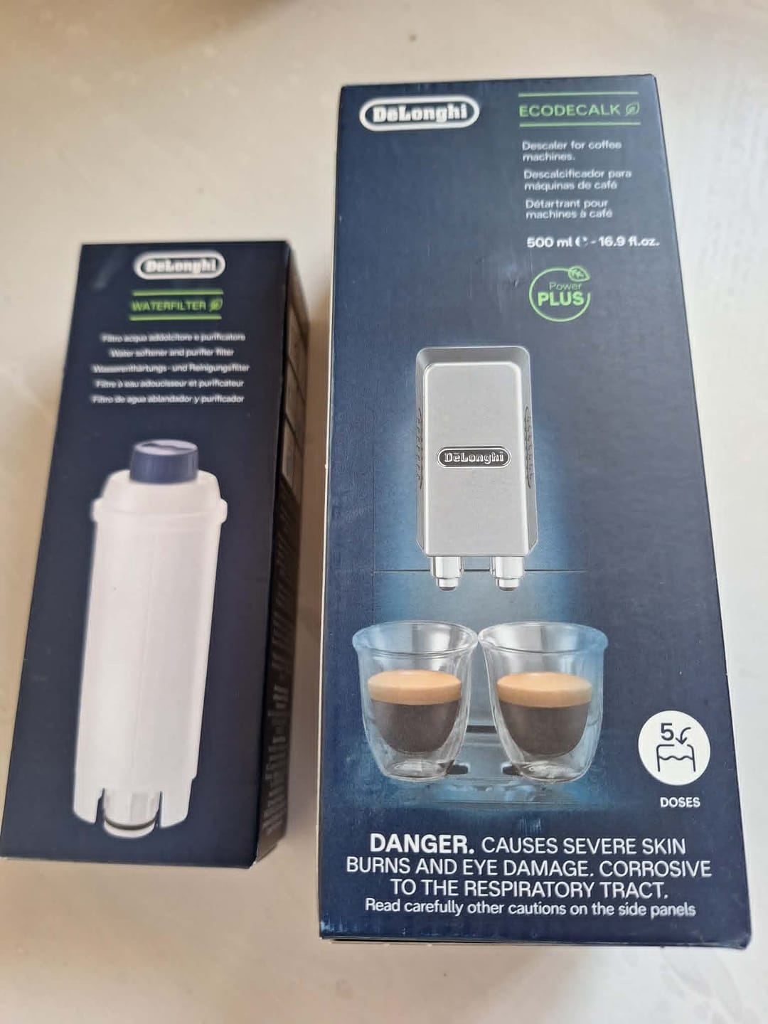 Customer photo review of Delonghi - Eco Descaler 500 ml
