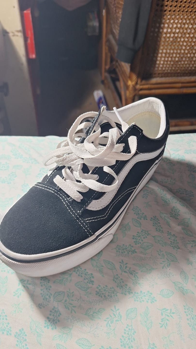 Customer photo review of Zapatilla Vans Old Skool Stackform Mujer Negro