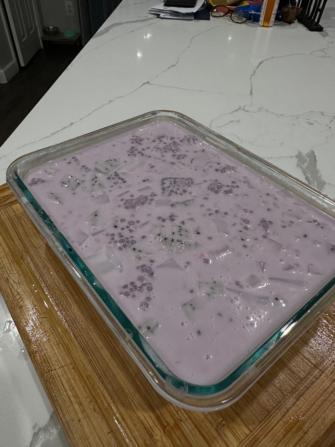 Customer photo review of Taro Ube Whey Protein