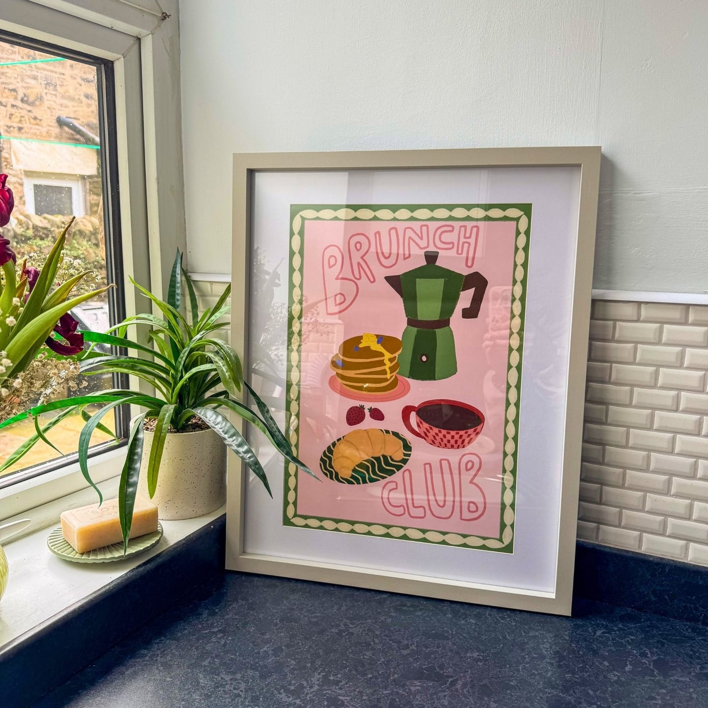 Customer photo review of Brunch Club Kitchen Poster