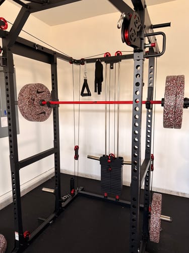 Customer photo review of K6-2.0 Ultra All-in-One Power Rack Functional Trainer (UPGRADED)