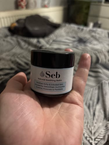 Customer photo review of Seb Natural Soothing Balm