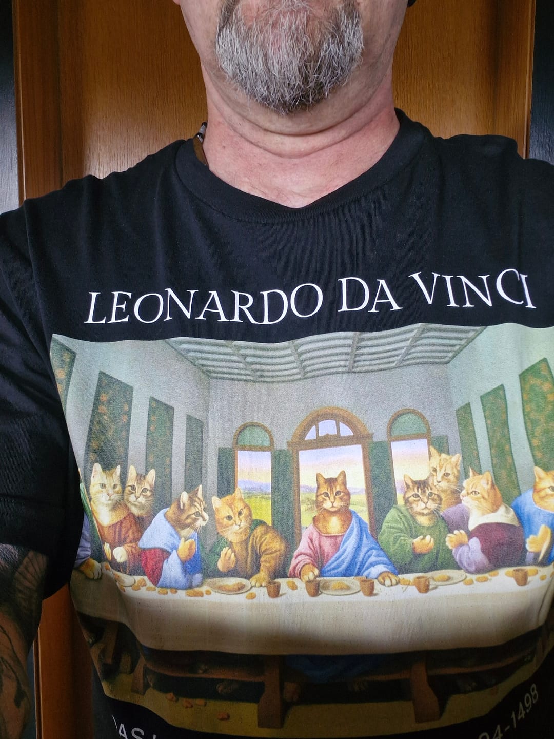 Customer photo review of Das Letzte Abendmahl Premium T-Shirt