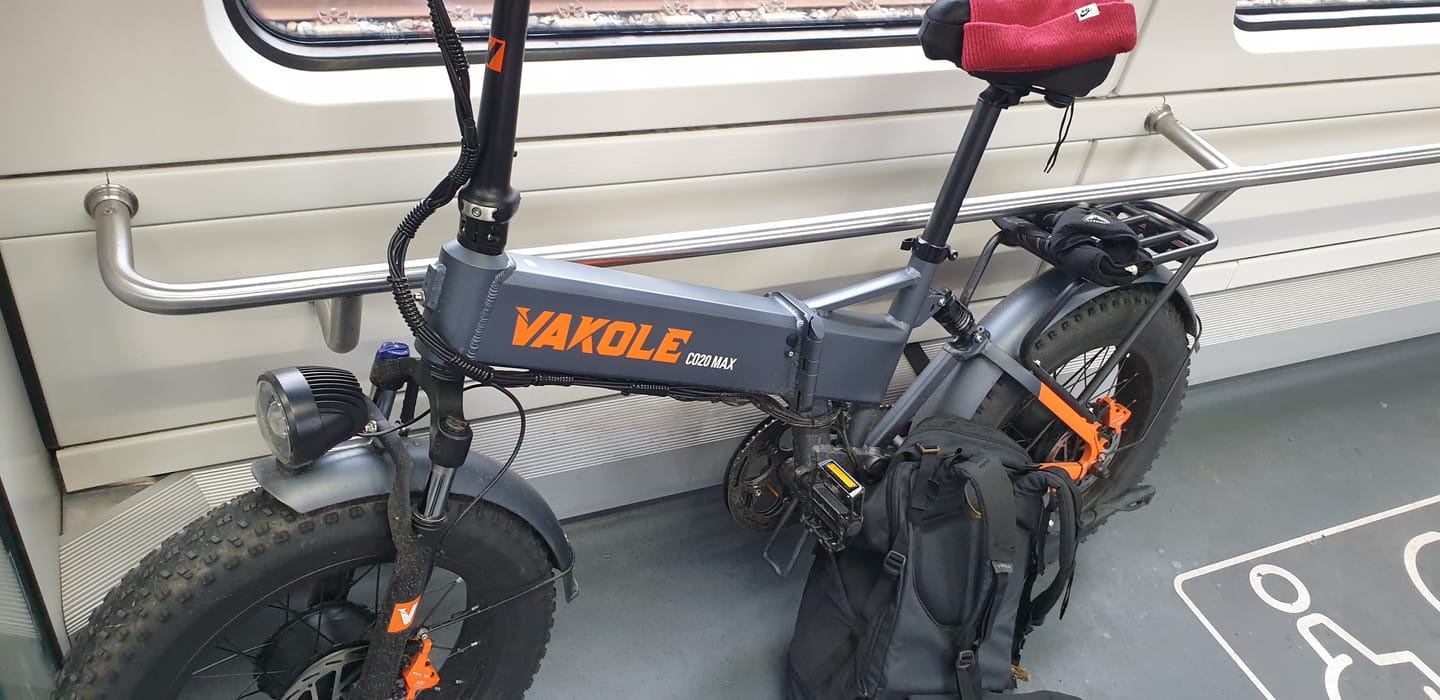 Customer photo review of Vakole CO20 MAX 750W*2 Dual Motor 20" Folding Fat Bike 960Wh with Torque Sensor 20Ah Battery  [Pre-order]