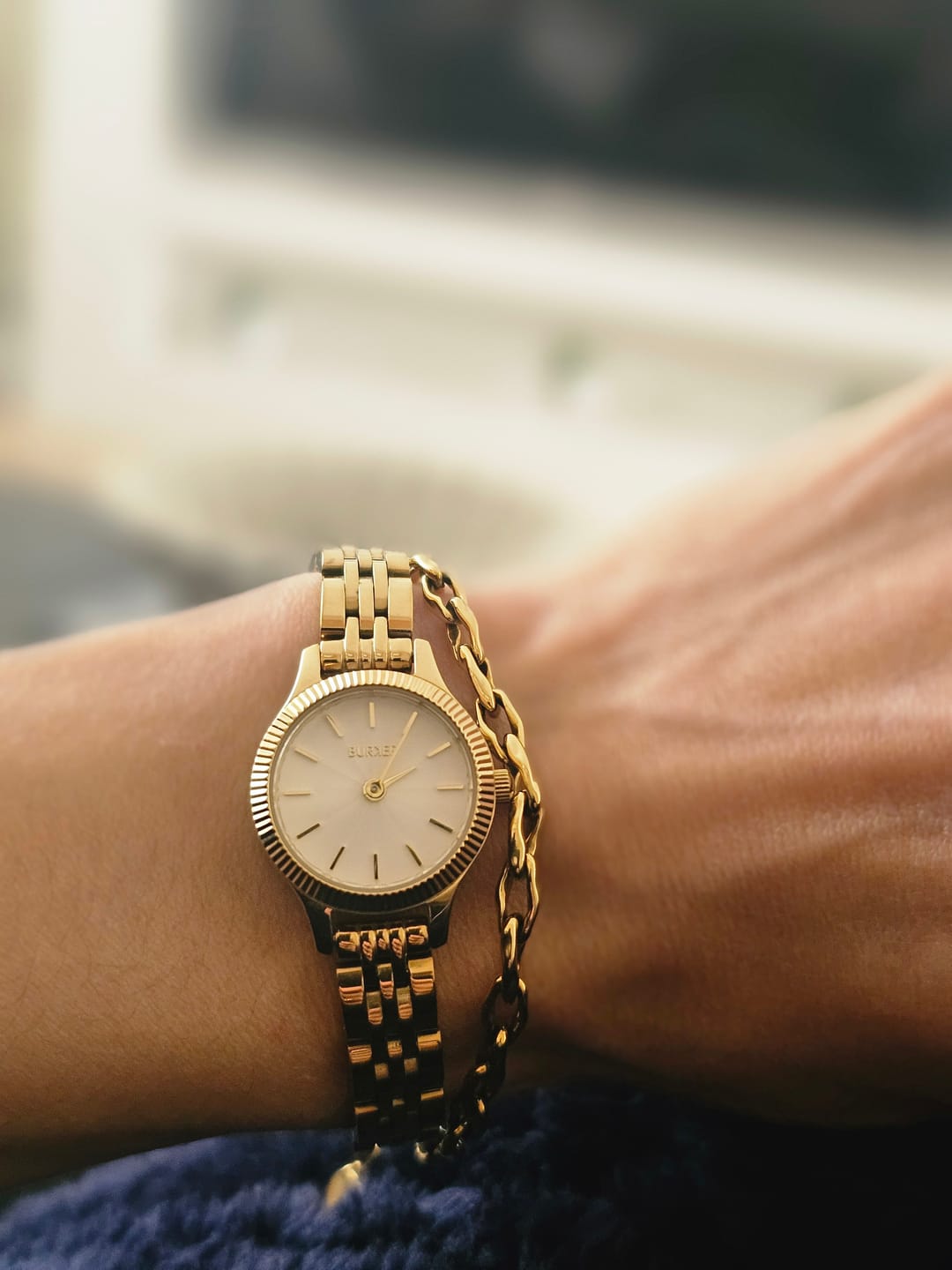 Customer photo review of Sophie Gold White